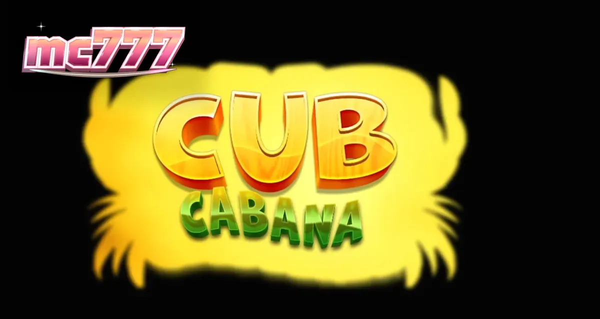 Tampilan visual slot Cub Cabana dengan tema pesta tropis yang ceria